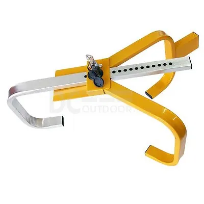 Safety Wheel Clamp Lock Car Van Caravans With 2 Keys • $54.99