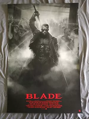 Blade Variant Screenprint Poster Max Fitzgerald Mondo-esque #/50 24x36 • $125