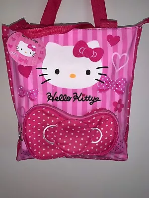 Hello Kitty Tote/Library Bag - New - Free Postage • $23.99