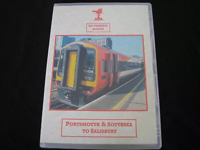 225 Studios - Portsmouth To Salisbury -Cab Ride - Driver's Eye View -Railway-DVD • £10.99