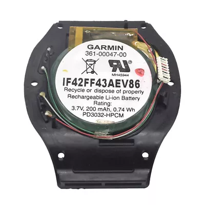 Garmin Forerunner 210 Watch Battery 361-00047-00 With Back Cover Battery Case • $14.29