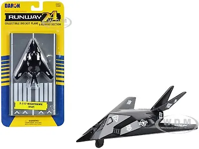 Lockheed F-117 Nighthwak Aircraft  Us Air Force  Diecast Model By Runway24 Rw100 • $7.99