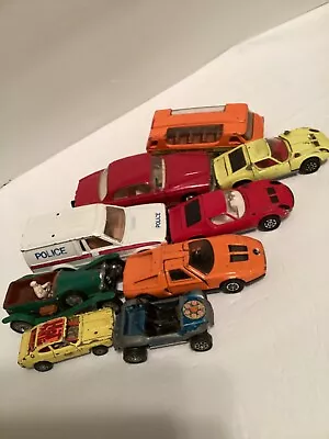 Vintage Corgi Toys Lot Of Cars For Display Spares Or Repairs • $12