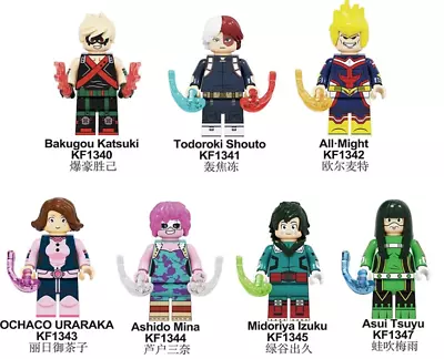 Building Bricks Toys Blocks My Hero Academia Deku Bakugo Todoroki Anime Cute • £6.99