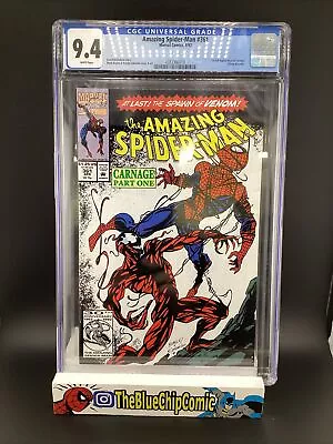 Amazing Spider-Man #361 CGC 9.4 White Page 1992 1st Full App Carnage #4383306018 • $159