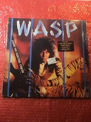 WASP Inside The Electric Circus LP SEALED Orig 1986 US 1st Pressing Hype Sticker • $149.99