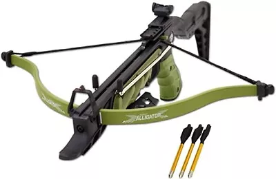 80 Lbs 225 FPS Adjustable Pistol Tactical Self Cocking Crossbow • $69.99