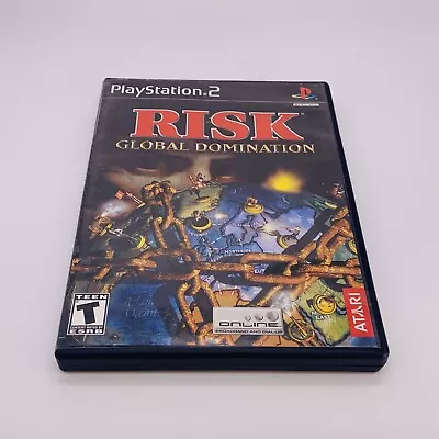 Risk: Global Domination Sony PlayStation 2 PS2 2003 - Complete W/ Manual Tested • $11.97