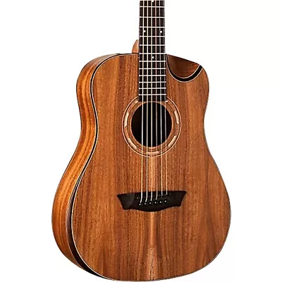 Washburn WCGM55K Comfort Mini Grand Auditorium Acoustic Guitar Natural • $363.84