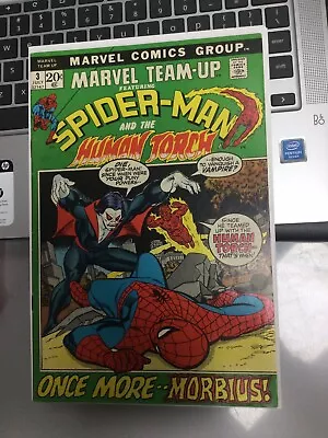 Marvel Team Up 3 Spider-man & Human Torch Nice Bronze Age Comic • $44