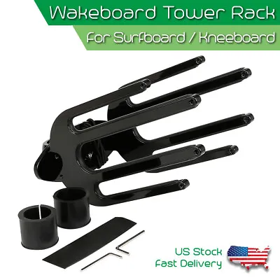 $95.39 • Buy Wakeboard Surfboard Tower Rack Waterski Board Holder Fit For 1.5  - 2.5  Tower