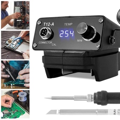 £34.99 • Buy 500W Electric Soldering Iron Station Cordless Digital Temperature Display 480°C