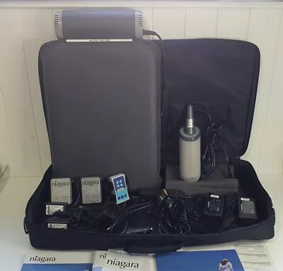 Niagara Thermo Cyclopad Massager & Hand Held Massager Travel Therapy Set As New • $3500