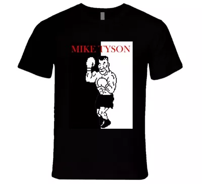 Mike Tyson Mike Tyson's Punch Out Scarface Style Boxing T Shirt • $21.99