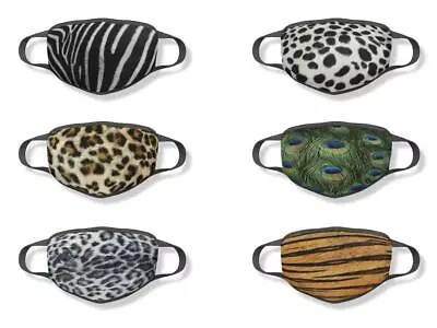 Animal Print Design Face Mask - Washable - Reusable - Adult / Child • £6.99