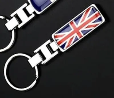 Keyring Keychain Union Jack Metal Keychain • £6.95