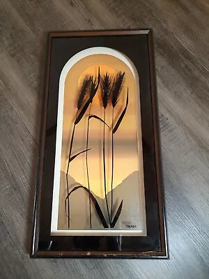 Virgil Thrasher Wheat Lucid Lines 1974 Art Glass  • $89.88