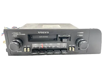 Vintage Volvo Cassette Stereo Fm Am Car Radio Cr3183 For Parts As Is • $179.95