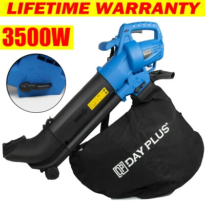 £45.85 • Buy Portable 3500W Leaf Blower 3-in-1 Blows Vac Vacuums Mulches Leaves 35LBag Garden
