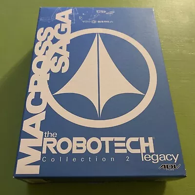 Robotech Legacy - Vol. 2: The Macross Saga (DVD 2001 3-Disc Set) • $7.12