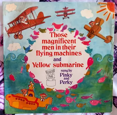 £1.20 • Buy Pinky & Perky Yellow Submarine & Those Magnificent Men In Their Flying Machines