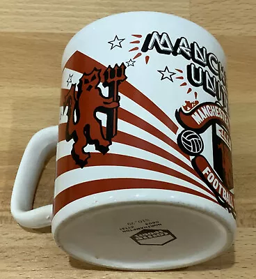 Vintage Tea/ Coffee Mug Manchester United. Coffer Sports Northampton 1979 • £5