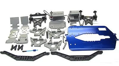 Fits Traxxas T-Maxx 3.3 49077-3 - CHASSIS 5122X 5197R (bulkhead Towers Skids • $37.37