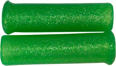 EMGO - 42-21126 - Grips - Retro - Metal - 7/8  - Green • $18.95