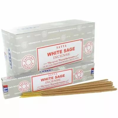 Bulk Buy 12 Pack Box 15g Satya Nag Champa Incense Joss Insence Sticks Insense • £12.99