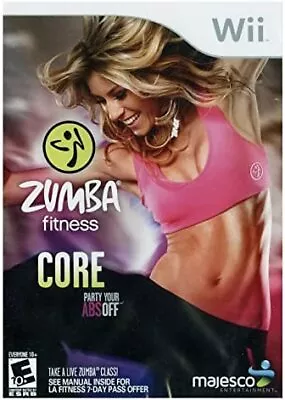 Zumba Fitness Core - Nintendo Wii - Used - Disk Only • £6.99