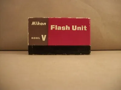 Vintage NIKON F Flash Unit Model 5 (V) • $18