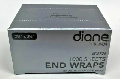 $6.17 • Buy Diane #D8326 End Wrap Perm Papers 1000ct. 2-1/4  X 3-1/4  