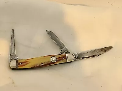 Vintage Boker Folding Knife Pocket Knife Unique Handle 9578 Or 9573 • $29.99