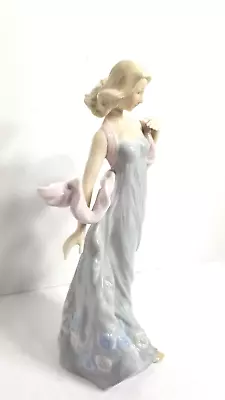 Lladro  Style  Figurine 'Summer Serenade'. 10 Inches Tall. Unmarked. • $112