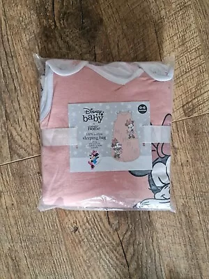 Disney Minnie Mouse Sleeping Bag  Growbag 2.5 Tog 0-6 Months NEW • £12.99