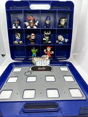 Tech Deck Dudes Lot Of 10 With 1 Board And Magnetic Storage Display Carry Case • $34.99