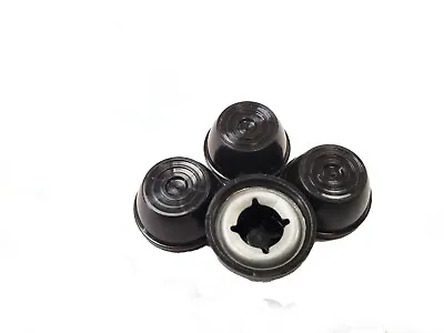 Push Nuts Hub Caps For Vintage Wheel Toys -fits 3/8  Axle Black 4-pk • $7.99