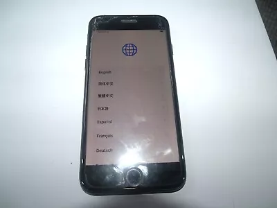 Apple IPhone 7 - 32GB - Black (Unlocked) Model MN8X2B/A Cracked Screen  • £0.99