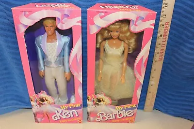 My First Barbie & My First Ken - 1988 - NRFB • $35.99