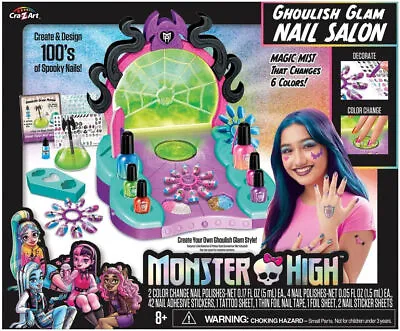 Cra-Z-Art Monster High Ghoulish Glam Nail Salon • $26.99