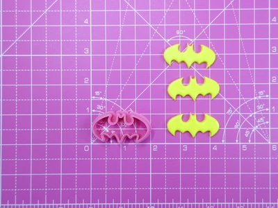 £4 • Buy Bat Silhouette Fondant Cookie Cutter. 3D Bat Silhouette Fondant Cutter