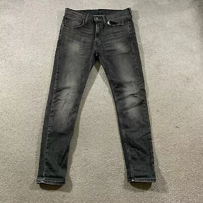 LEVI'S 519 Jeans Mens (34 Inch Waist) (30 Inch Leg) Slim Fit Grey Skinny • £17.99