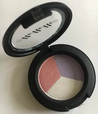 MeMeMe Trio Eyeshadow 05 Angel Eyes Pink Blush White Frost Snow Lilac Amethyst • £2.50