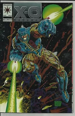 X-O Manowar #0 Valiant 1993 Wraparound Embossed Chromium Cover FN+ • $1.09