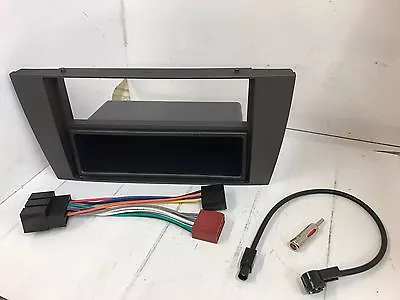 Jaguar S Type X Type Car Radio Stereo Single/Double Facia Trim + Wiring Kit Iso • £29.39