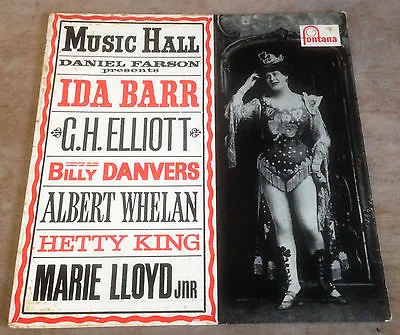 DANIEL FARSON PRESENTS MUSIC HALL*IDA BARR*MARIE LLOYD Jnr 1961 FONTANA MONO LP • £12.65