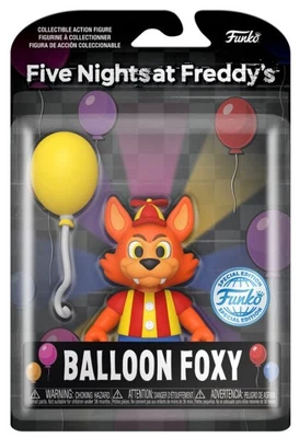 $24.95 • Buy Five Nights At Freddy's Foxy With Balloon 5  Exclusive Figure