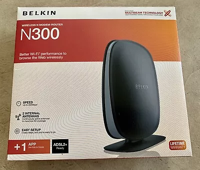 Belkin N300 Wireless N ADSL2+ Modem-Router • $12.50