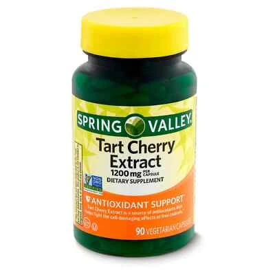 $12.99 • Buy Tart Cherry Concentrate 1200 Mg Antioxidant Promotes Uric Acid Cleanse, 90 Caps