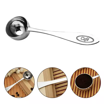  Coffee Measuring Spoon Metal Serving Spoons Weighing Espresso Multifunction • £7.85